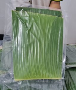 banana leaves packaging